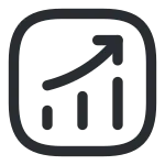 Status Up SVG Icon